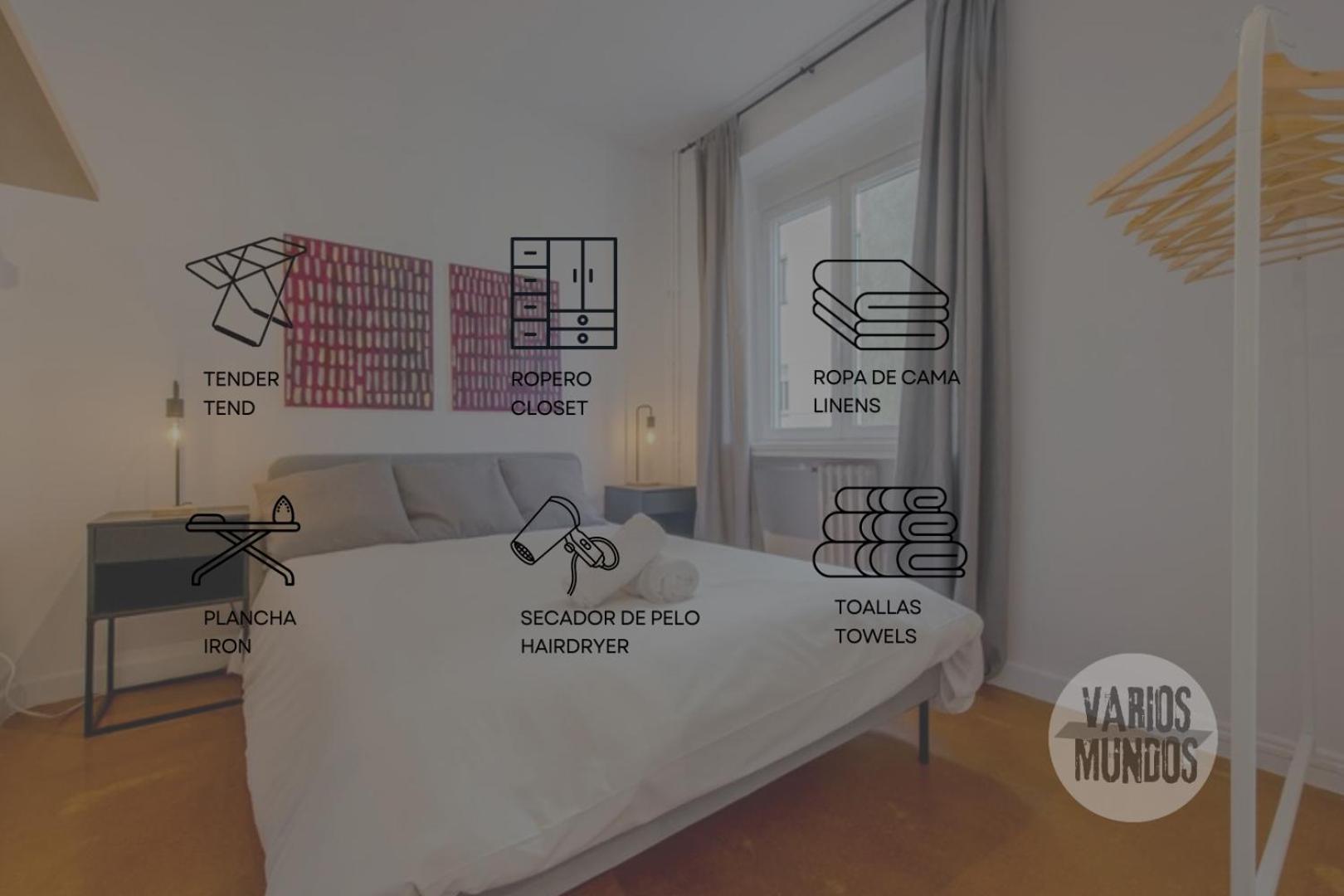 Classic Apt 7Pax En La Latina-Centro De Madrid Exteriör bild
